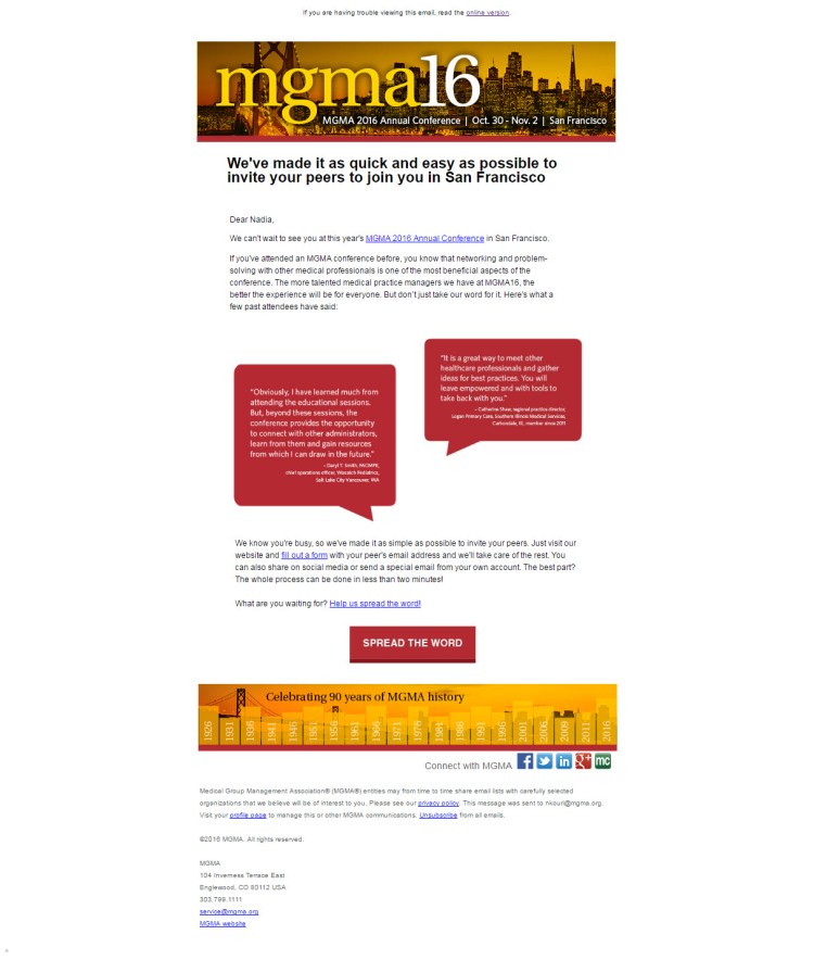 MGMA16 Spread the word email 2